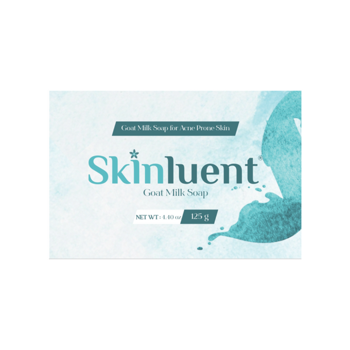 Skinluent Goat Milk Face & Body Soap Bar, 125g