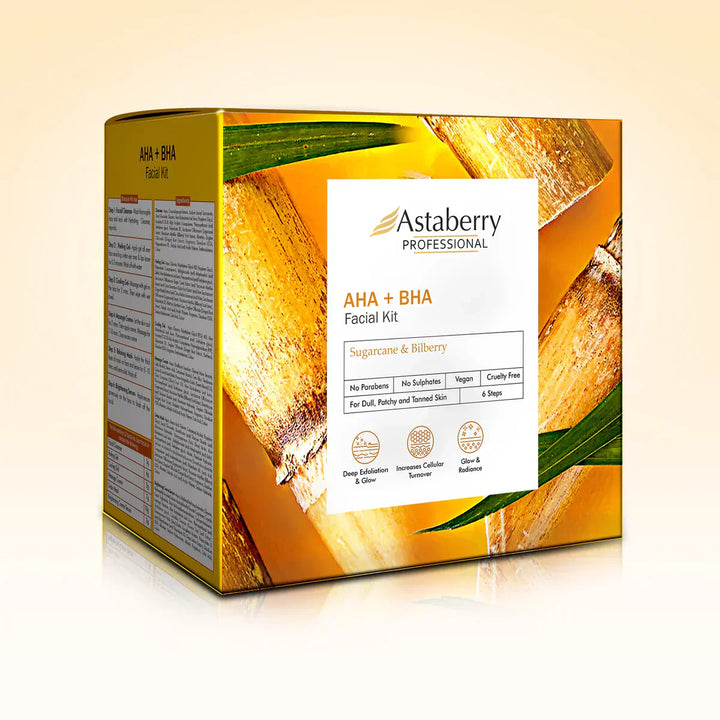 Astaberry Professional AHA-BHA Facial Kit (432g) - House of Ateeq