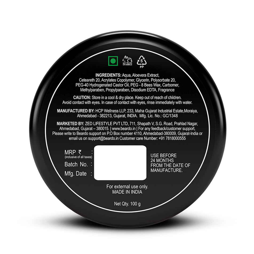 Beardo Hair Wax Suitable for All Hair Types