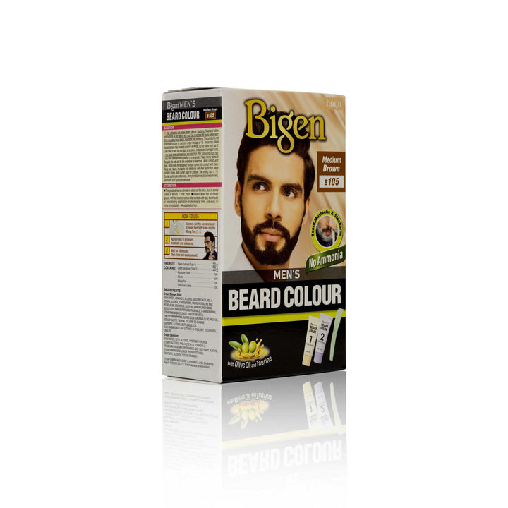 Bigen Men’s Beard Colour B105 box front view