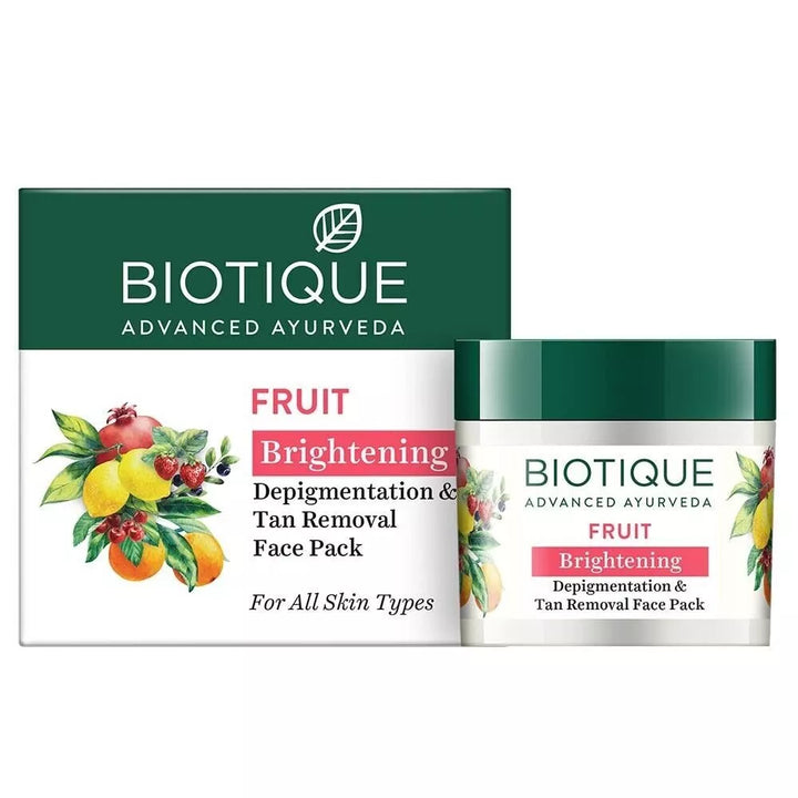 Biotique Fruit Brightening Face Pack 75gm - House of Ateeq