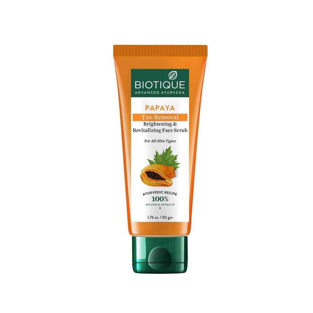 Biotique Papaya Tan Removal Face Scrub 100gm