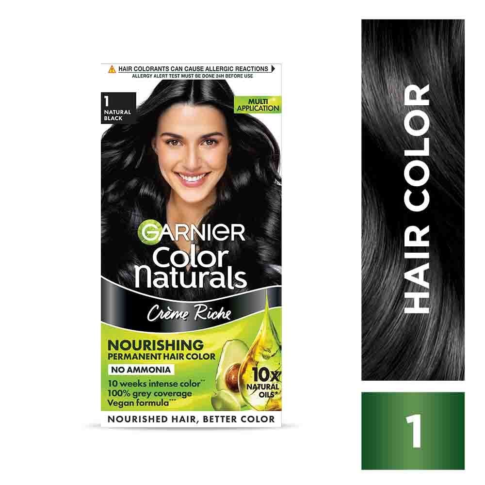 Contents of Garnier Color Naturals hair color kit