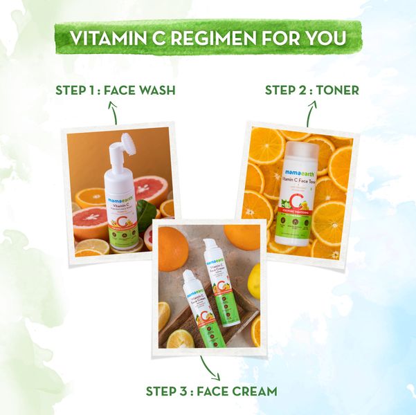 Eco-Friendly Mamaearth Vitamin C Face Wash