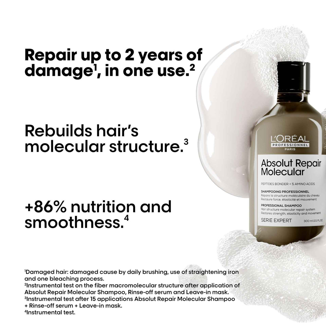 LOréal Professionnel Absolut Repair Molecular Shampoo 300ml – House of Ateeq