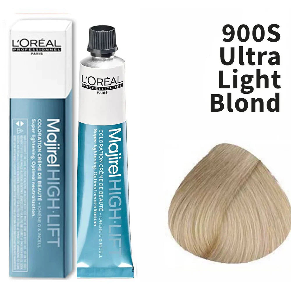 L'Oreal  Professionnel Paris - Majirel - 900S High Lift Majiblond (Ultra Light Blonde) - Mix 1:2 - (49.5g) - House of Ateeq
