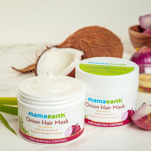 Mamaearth Hair Mask for Stronger Hair Growth