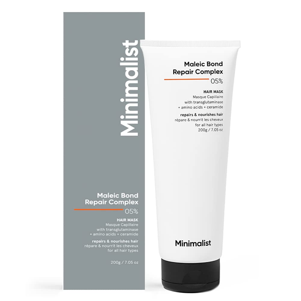 Minimalist Maleic Bond Repair Complex Hair Mask, 200g - House of Ateeq