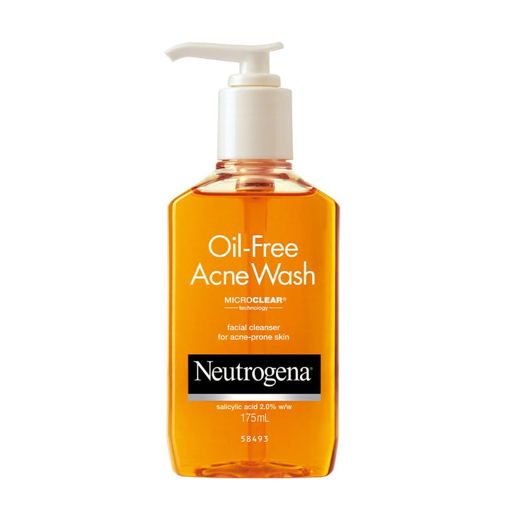 Neutrogena Oil Free Acne Wash, 175ml - House of Ateeq