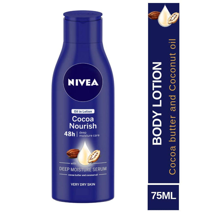 Nivea Cocoa Nourish Body Lotion 75ml - House of Ateeq