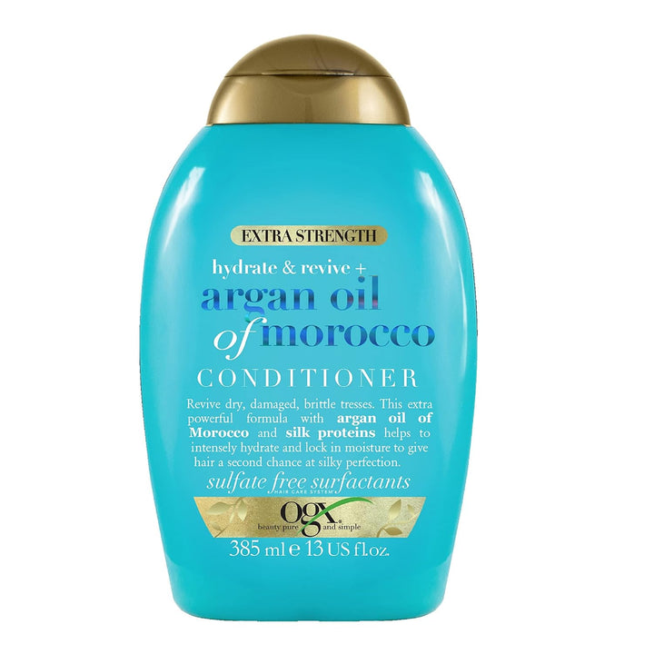 OGX Moroccon Extra Strength Conditioner, 385ml - House of Ateeq