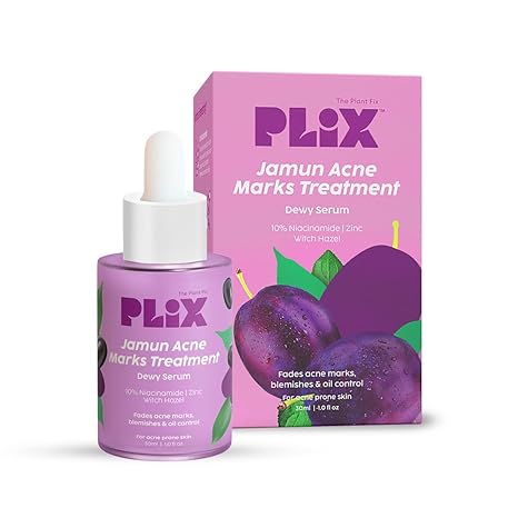 Plix 10% Niacinamide Jamun Acne Marks Dewy Serum, 30ml - House of Ateeq