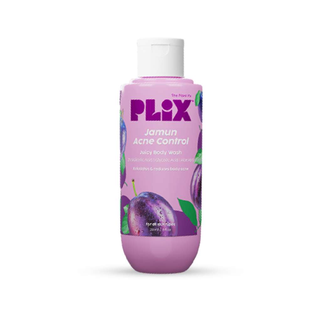 Plix Jamun 2% Salicylic Acid Body Wash For Body Acne, Bumpy Skin, 236ml | For All Skin Types