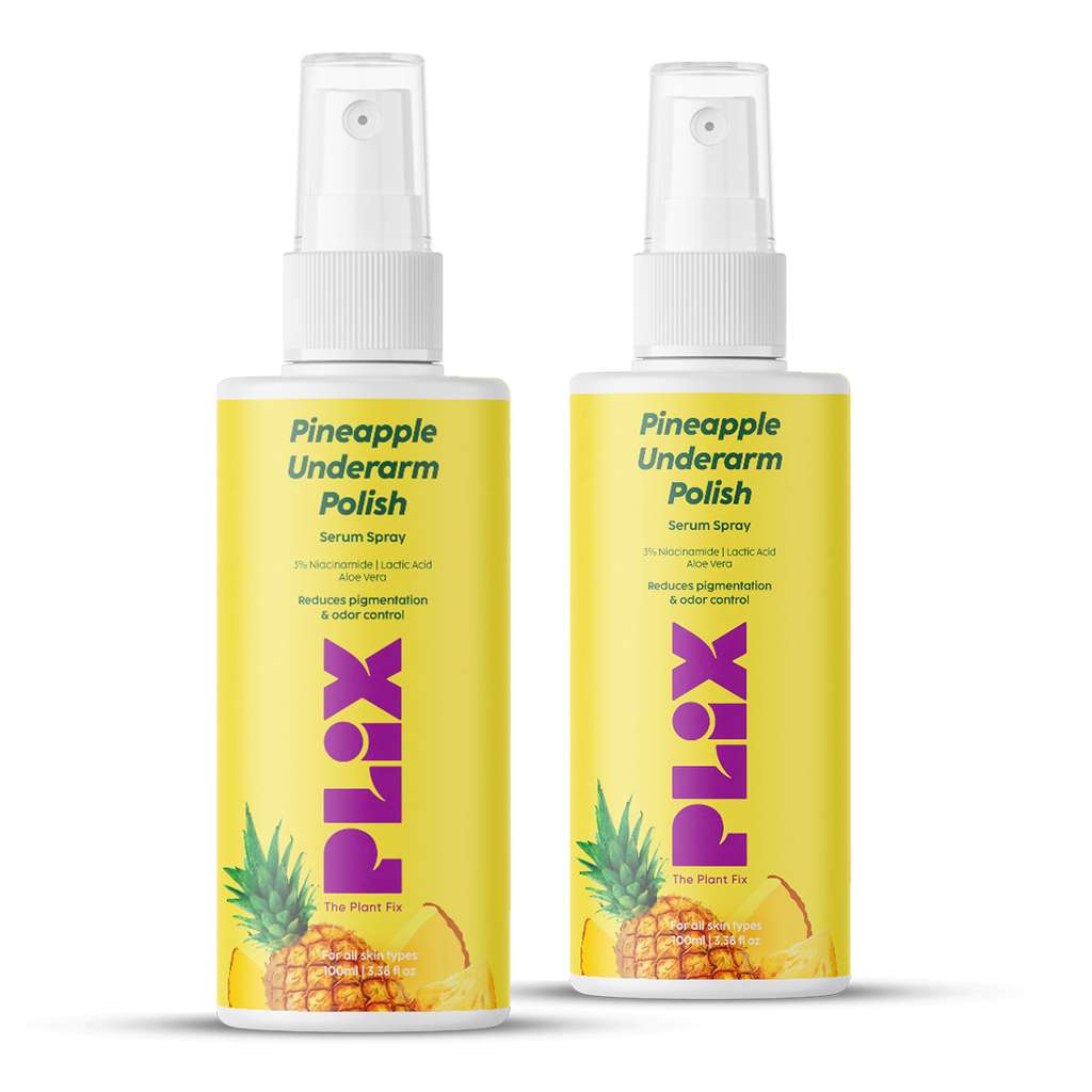 Plix Pineapple Underarm Depigmentation Serum Spray For Dark Underarms, 200ml