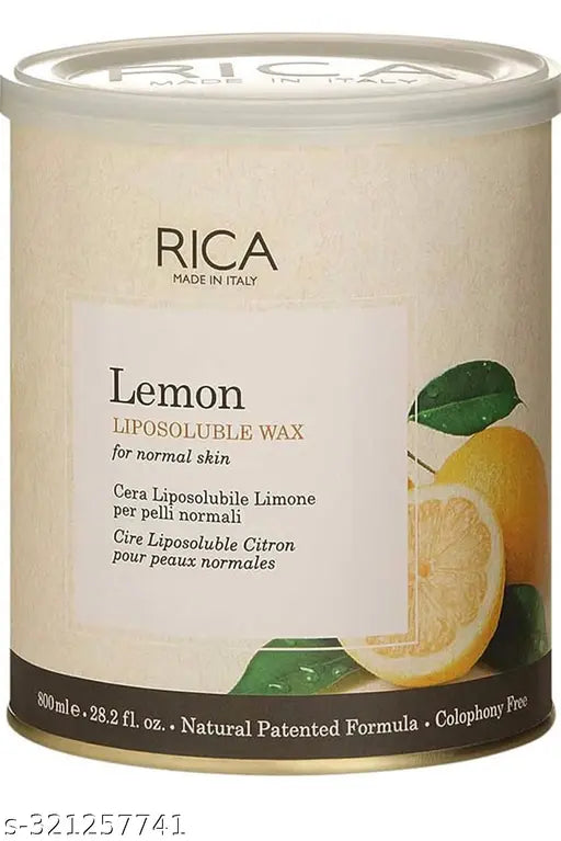 Rica Liposoluble Wax Lemon 800ml - House of Ateeq
