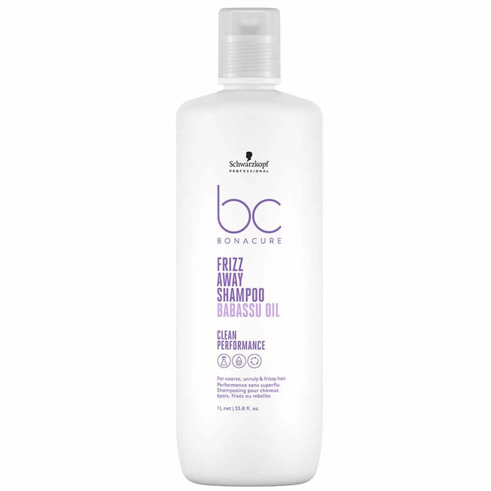 Schwarzkopf Professional BC Bonacure Frizzy Away Babassu Oil Shampoo - (1 Ltr) - House of Ateeq
