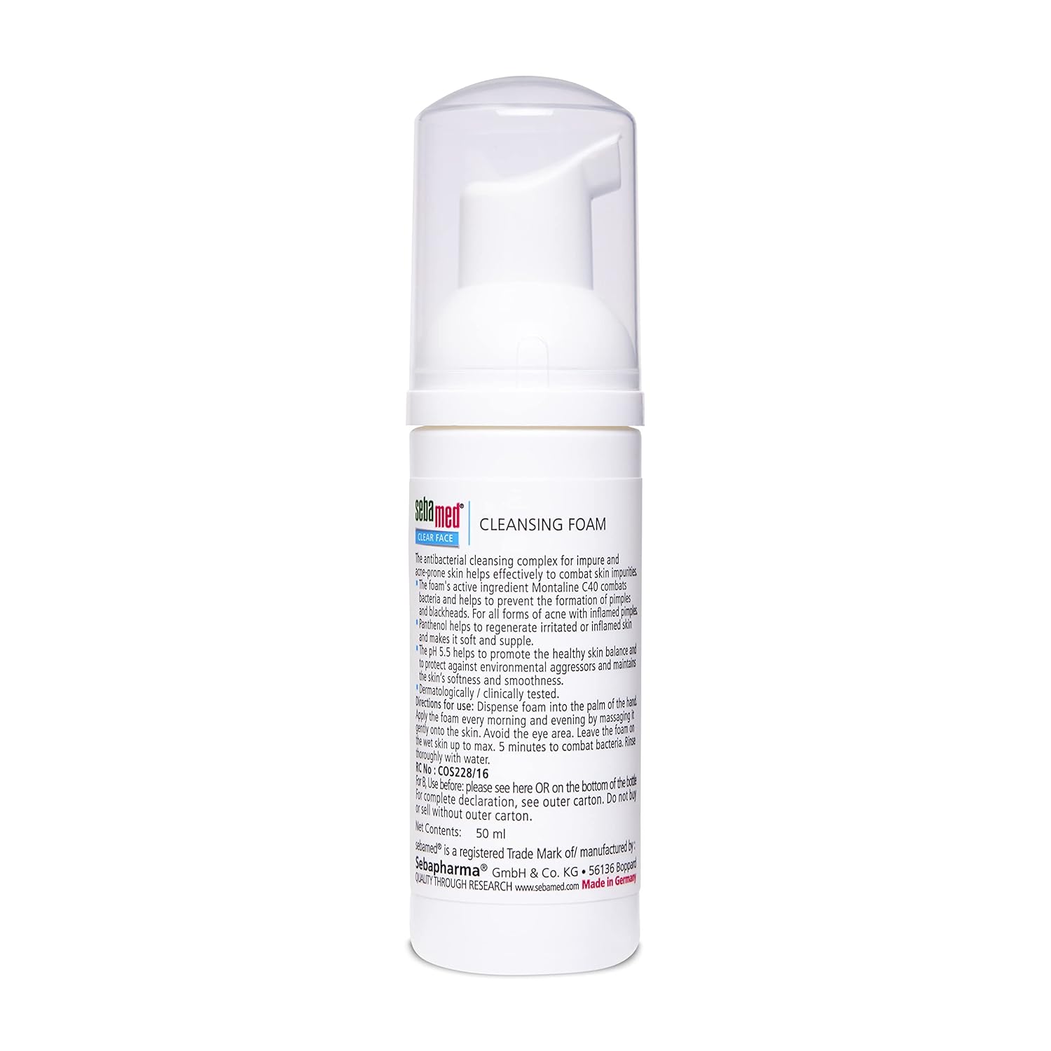 Sebamed Clear Face Cleansing Foam for Acne-Prone Skin - (50ml)2