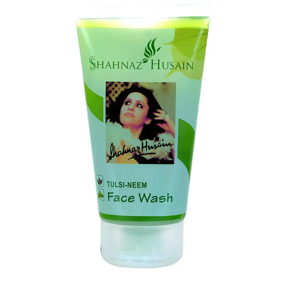 Shahnaz Husain Tulsi-Neem Face Wash, 50g - House of Ateeq
