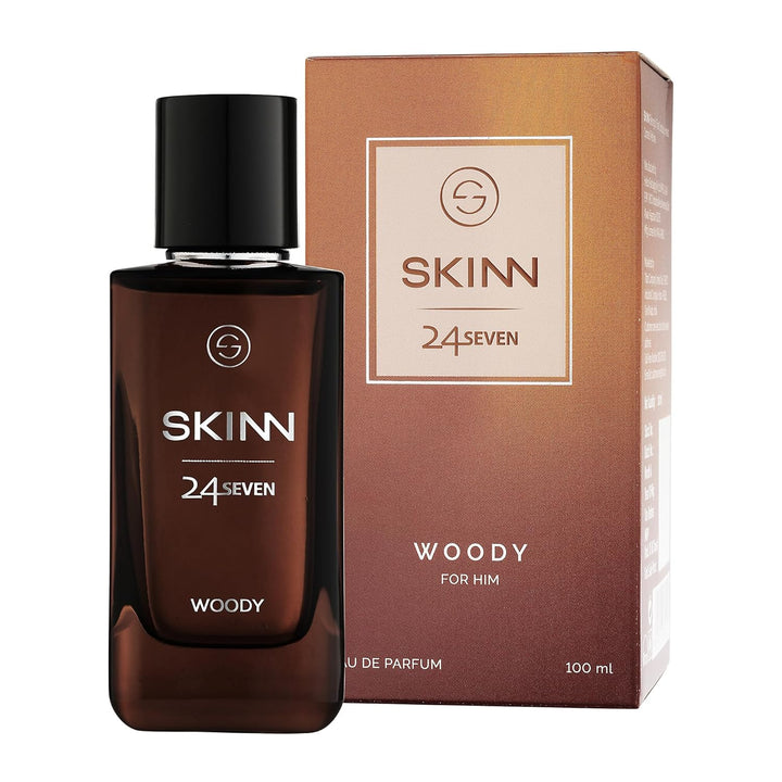 Skinn By Titan 24Seven Woody for him, 100ml