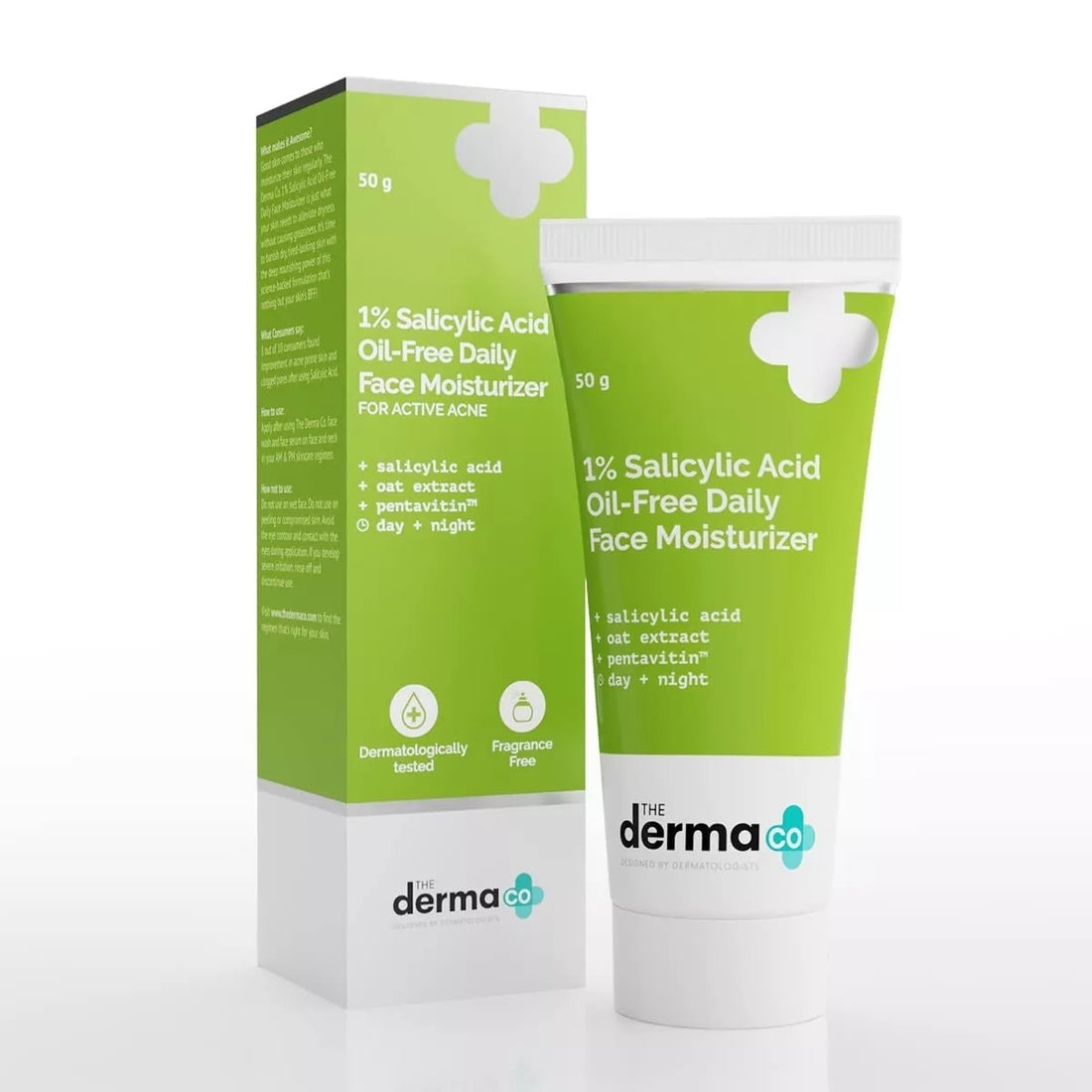 The Derma Co Ceramide 1% Salicylic Acid Oil Free Daily Face Moisturizer 50g - House of Ateeq