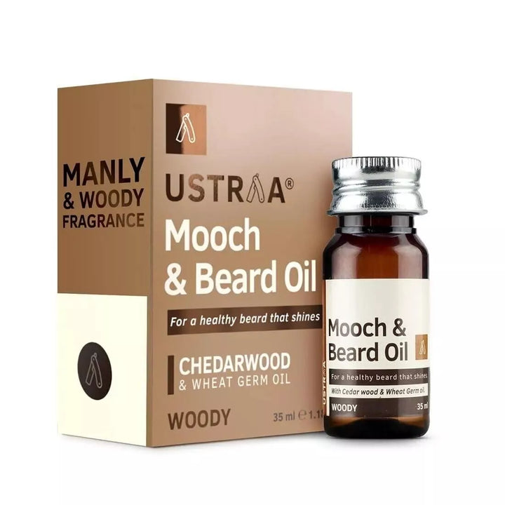 UTRAA MOOCH & BEARD OIL WOODY - House of Ateeq