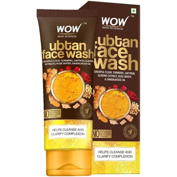 Wow Skin Science Ubtan Face Wash - 50ml - House of Ateeq