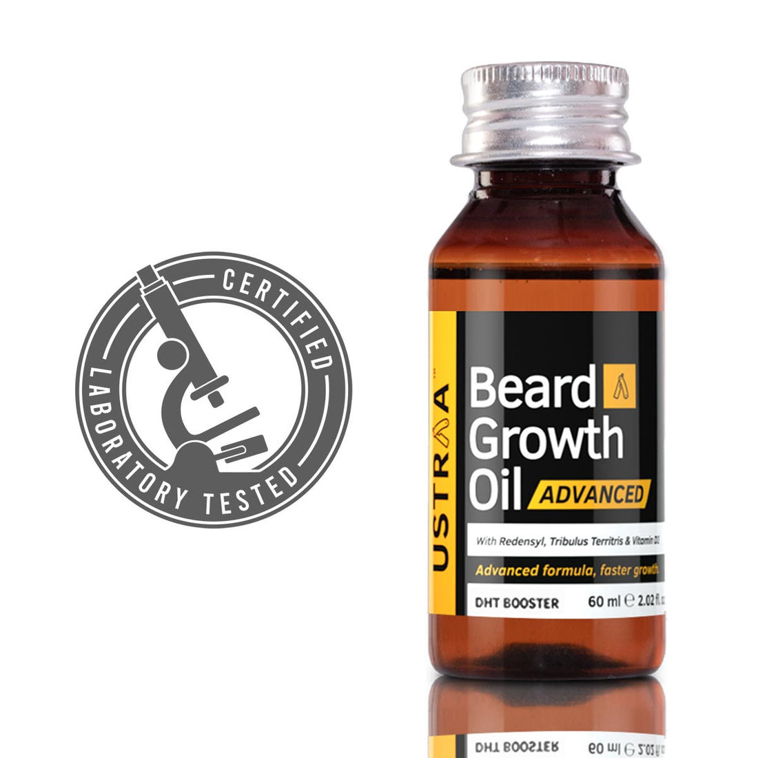 Ustraa Beard Growth Oil- Advanced, 60ml
