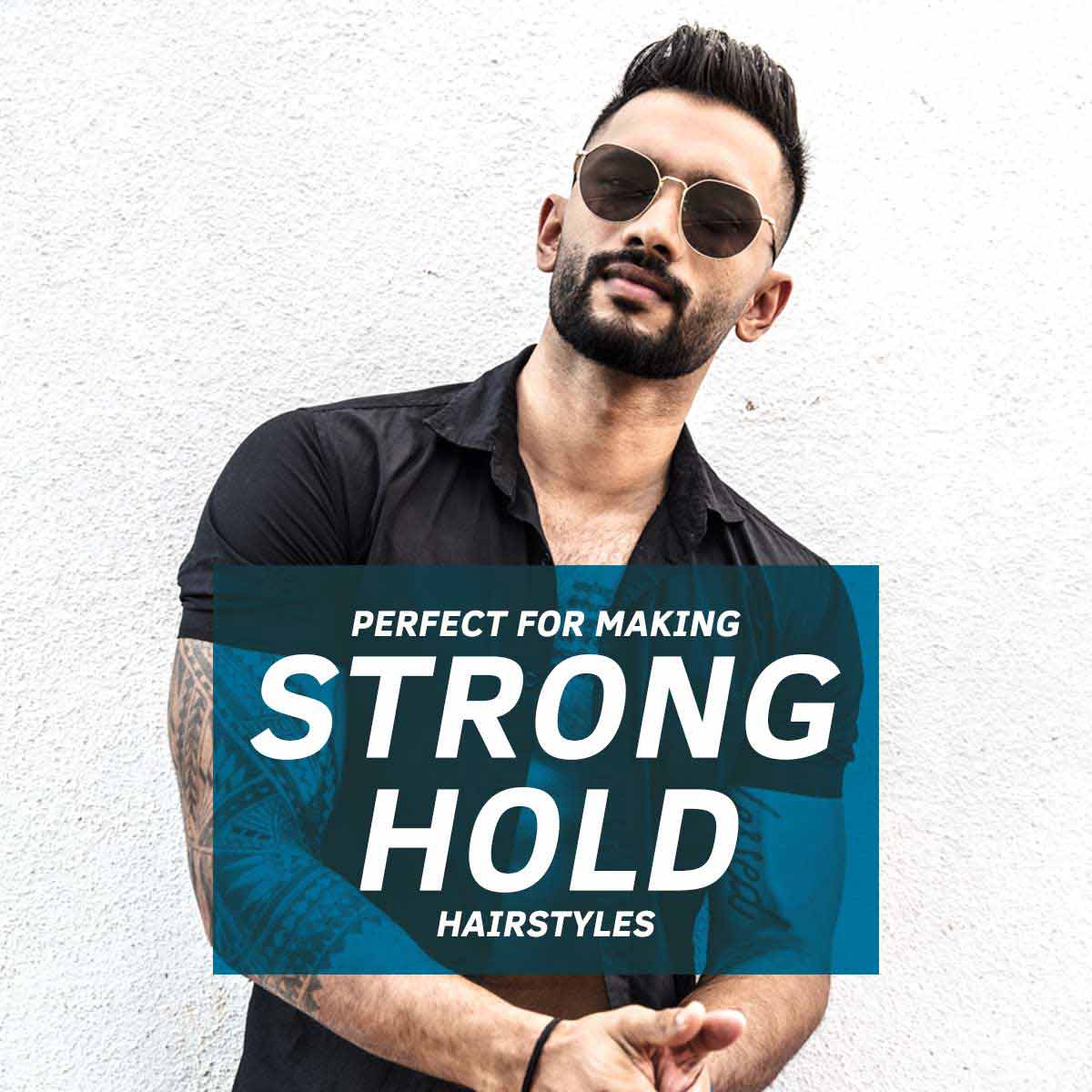 Ustraa Hair Wax Strong Hold - Wet Look, 100g