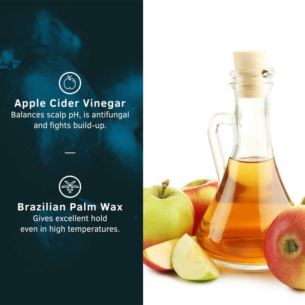 Ustraa Hair Wax Strong Hold - Wet Look, 100g