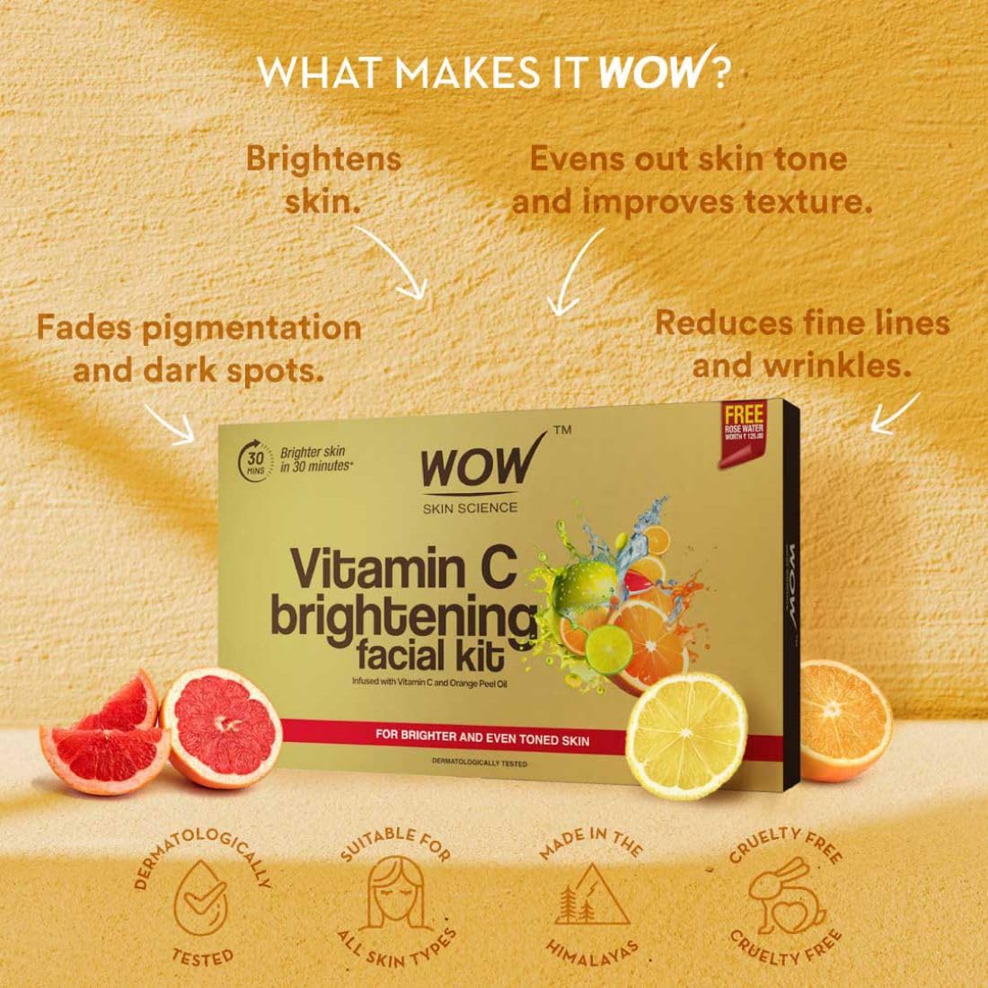 WOW Face Mask from Vitamin C Kit in tube format