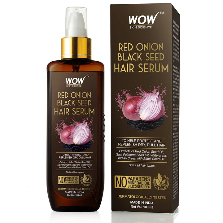Wow Red Onion Black Seed Hair Serum, 100ml - House of Ateeq