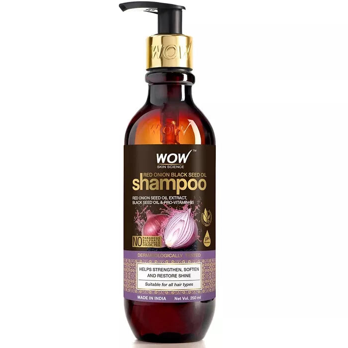 Wow Red Onion Black Seed Shampoo 250ml - House of Ateeq