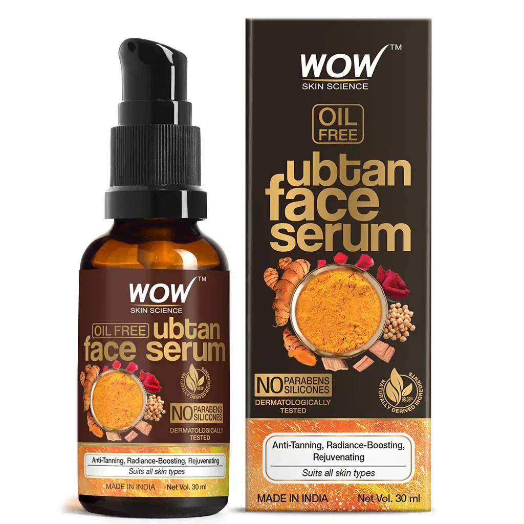 Wow Ubtan Face Serum, 30ml - House of Ateeq
