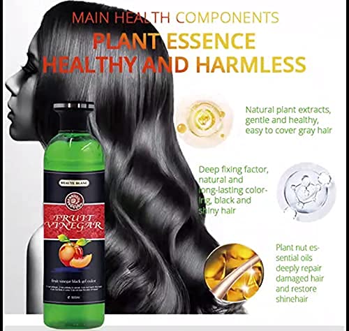 Long-lasting black gel hair color product image