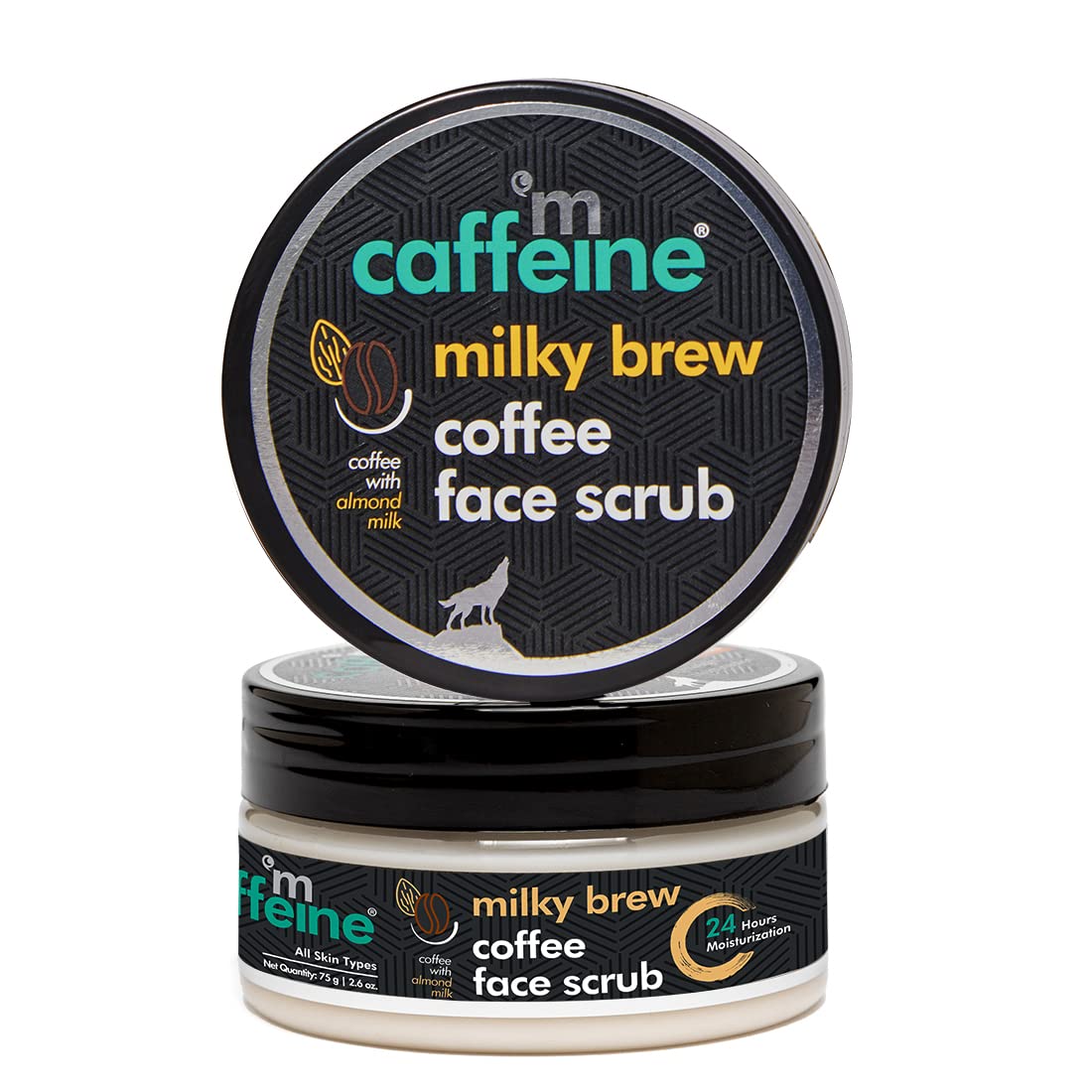 mCaffeine Milky Brew Face Scrub 75gm - House of Ateeq
